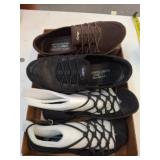 Skechers Air-Cooled Memory Foam Shoes - 3 Pairs