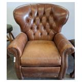 Leather Recliner by Smith Brothers of Berne
