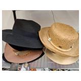 Hats Including Liz Claiborne and Tidal Tom