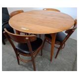 Mid-Century Style Dining Table and Chairs
