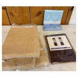 Household Items: Curtains, Organizer, Tablecloth