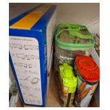 Toy Playsets Including Car Track and Soldier Set