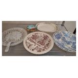 Decorative Plates and Bowl