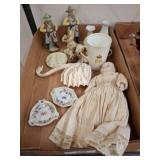 Figurines, Porcelain, and Doll Lot