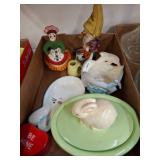 Decorative Figurines and Ceramic Items Assortment