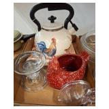 Kitchen Items with Paula Deen Tea Kettle