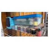 Sewing Box Set with Threads and Accessories