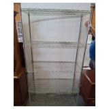 Metal Wire Shelving Unit with Adjustable Shelves
