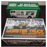 Hess RV and Monster Truck Toy Sets in Boxes