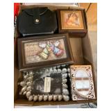 Decorative Boxes and Swarovski Crystal Frame