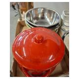 Italian Ceramic Pot and Assorted Bowls