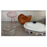 Decorative Glass and Porcelain Items