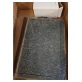 Antique Bible, Photo Album, and Bell Lot