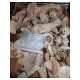 Precious Moments Figurines and Ceramic Pitcher