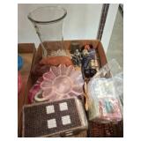 Figurines, Glassware, and Decorative Items