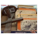 Stereoscope Viewer and Stereograph Card Lot