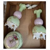 Porcelain Decorative Perfume Bottles and Container