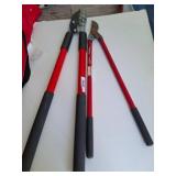 Red-Handled Loppers and Pruners
