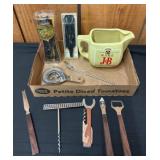 Bar Tools and J&B Rare Whisky Pitcher Set
