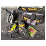 Tool Bundle With Sanders, Belt Sander, and Bag