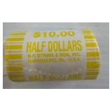 Unsearched Roll of Half Dollar Coins