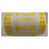 $10 Roll of Half Dollar Coins