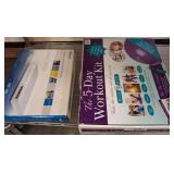 DVD Player & 5-Day Workout Kit with Accessories