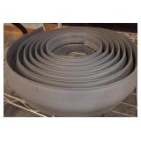 Coiled Rubber Cord Cover Strip