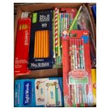 Pencils and Flash Cards