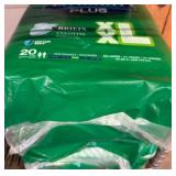 FitRight Plus Briefs XL,2 Packs of 20