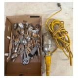 Flatware and Work Light with Cord