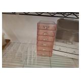 Clear and Colored Storage Organizers
