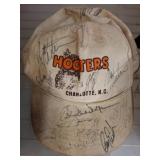 Hooters Charlotte Hat with Multiple Signatures