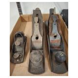 Stanley Hand Planes in Various Sizes