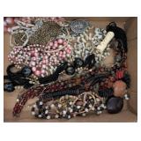 Costume Jewelry Lot, Beads and Necklaces