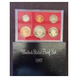 1982 United States Proof Coin Set
