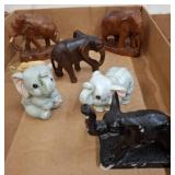 Elephant Figurine Collection