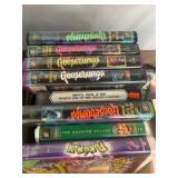 Goosebumps and Other VHS Tapes