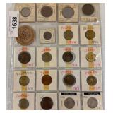 World Coins in Holders