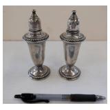 Empire sterling Salt and Pepper Shakers