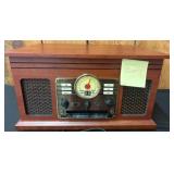Victrola Wooden Turntable with Built-In Speakers