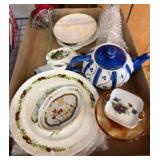 Ceramic and Porcelain Tableware Set