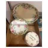 Limoges Coronet France Porcelain Dish Set