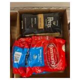 Peetï¿½s and Community Coffee Assortment