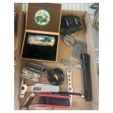 Tools, Knives, and Flashlight