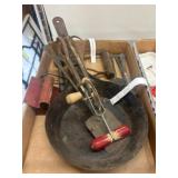 Kitchen Utensils With Iron Skillet