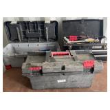 Toolboxes With Hand Tools and Accessories