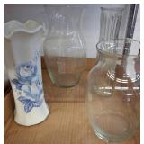 Decorative Glass and Ceramic Vases