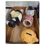 Pig-Shaped Ceramic Items
