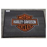 Harley-Davidson Logo Floor Mat, 27x18 Inches